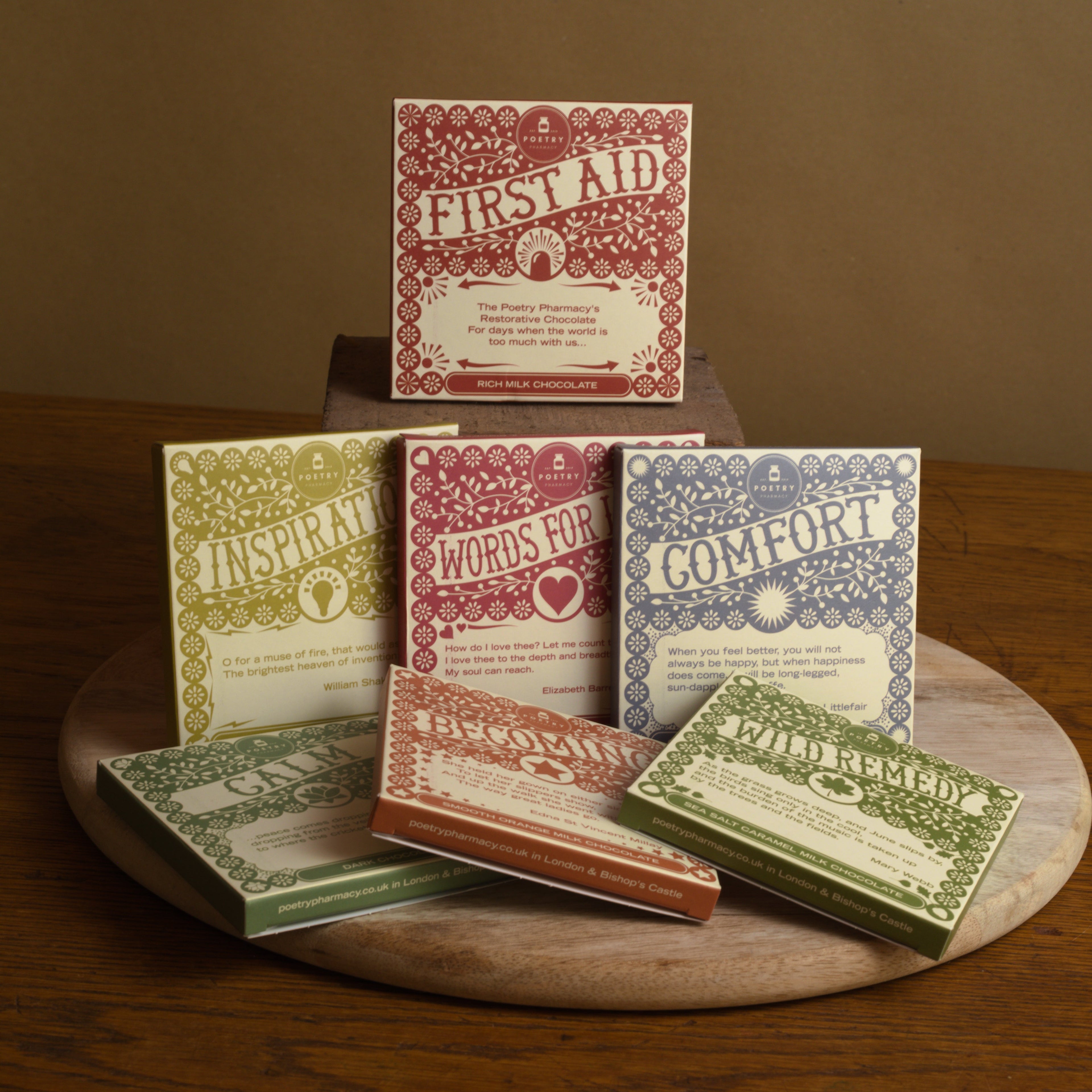Poetry Pharmacy Chocolate