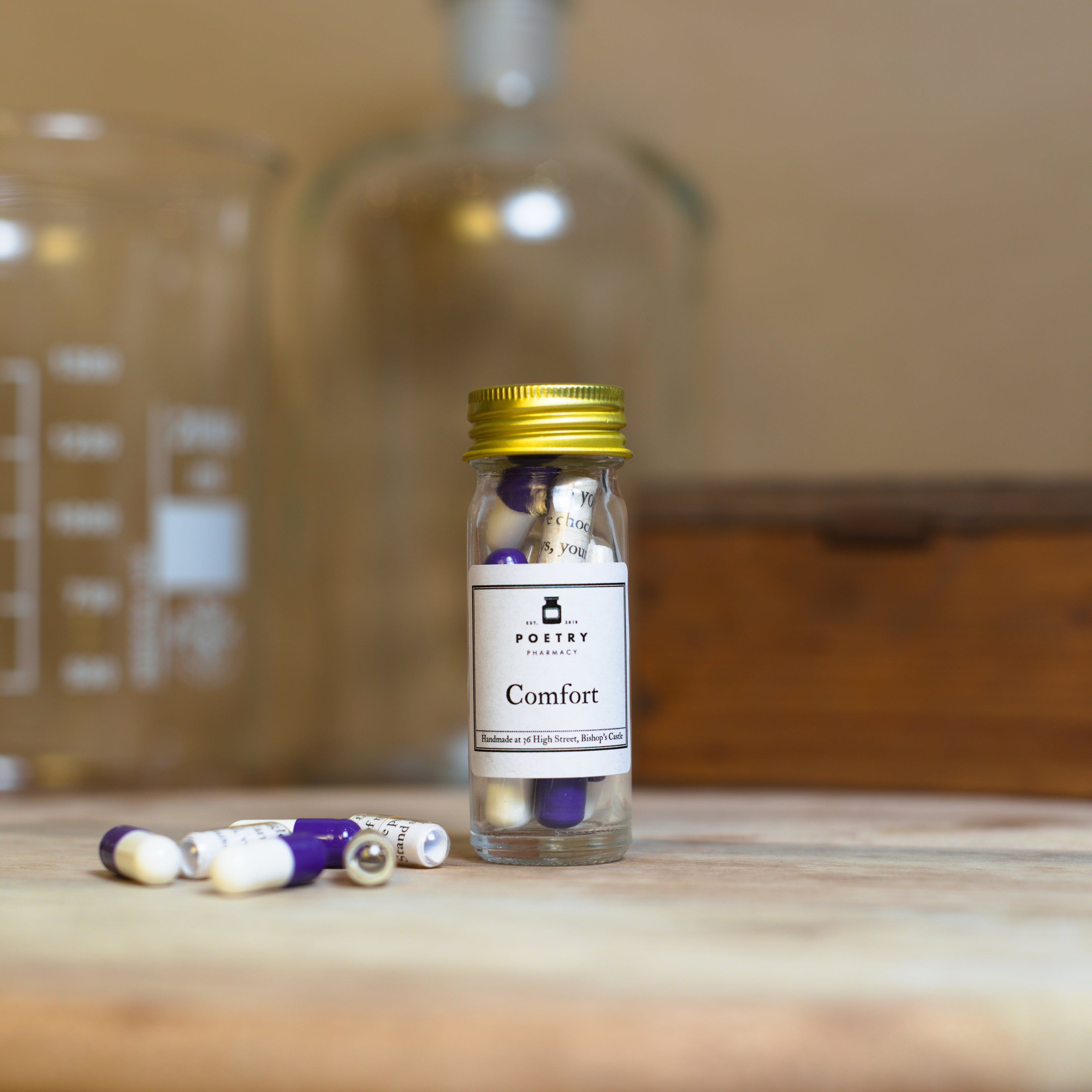 Comfort - Poetry Prescription Gift Box-Merchandise-The Poetry Pharmacy