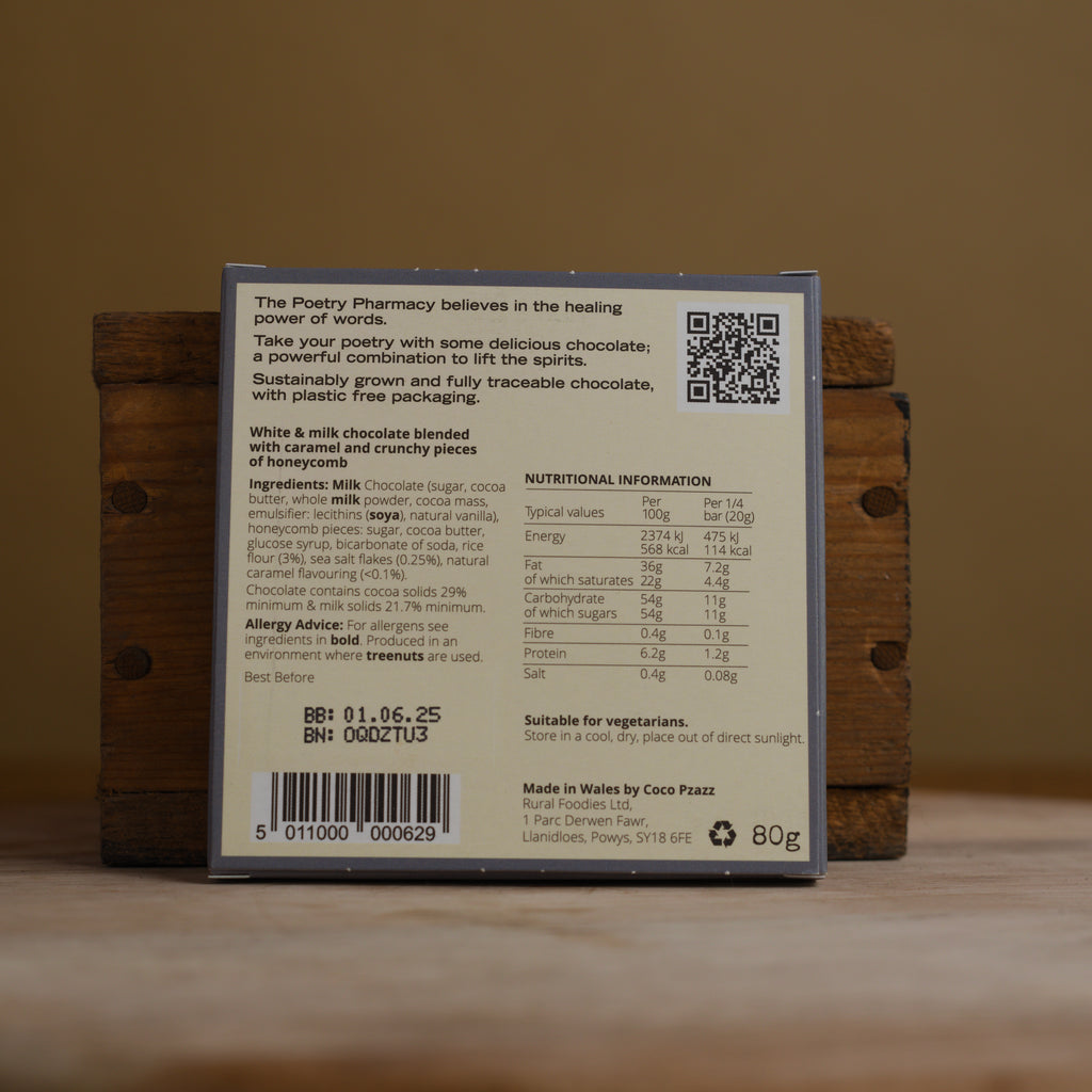 Poetry Pharmacy Chocolate: Comfort-The Poetry Pharmacy