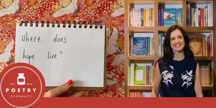 Writing with Hope with Poetry Pharmacist, Katie Dunstan