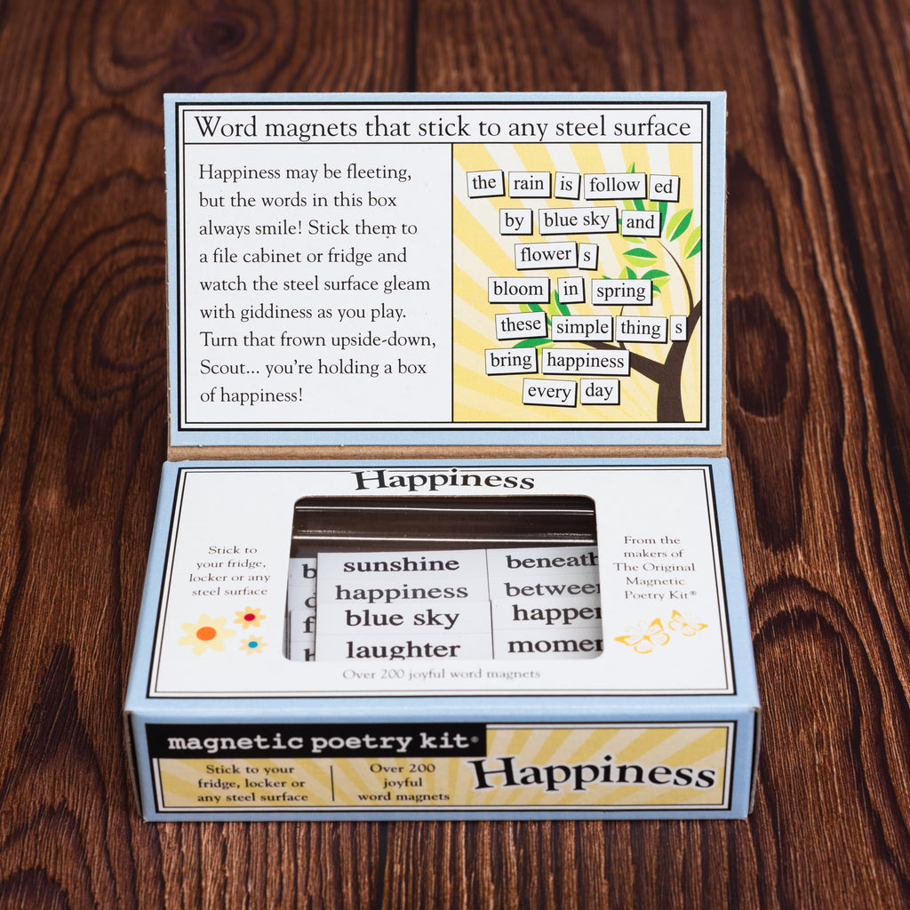 Magnetic Poetry Kit - Happiness