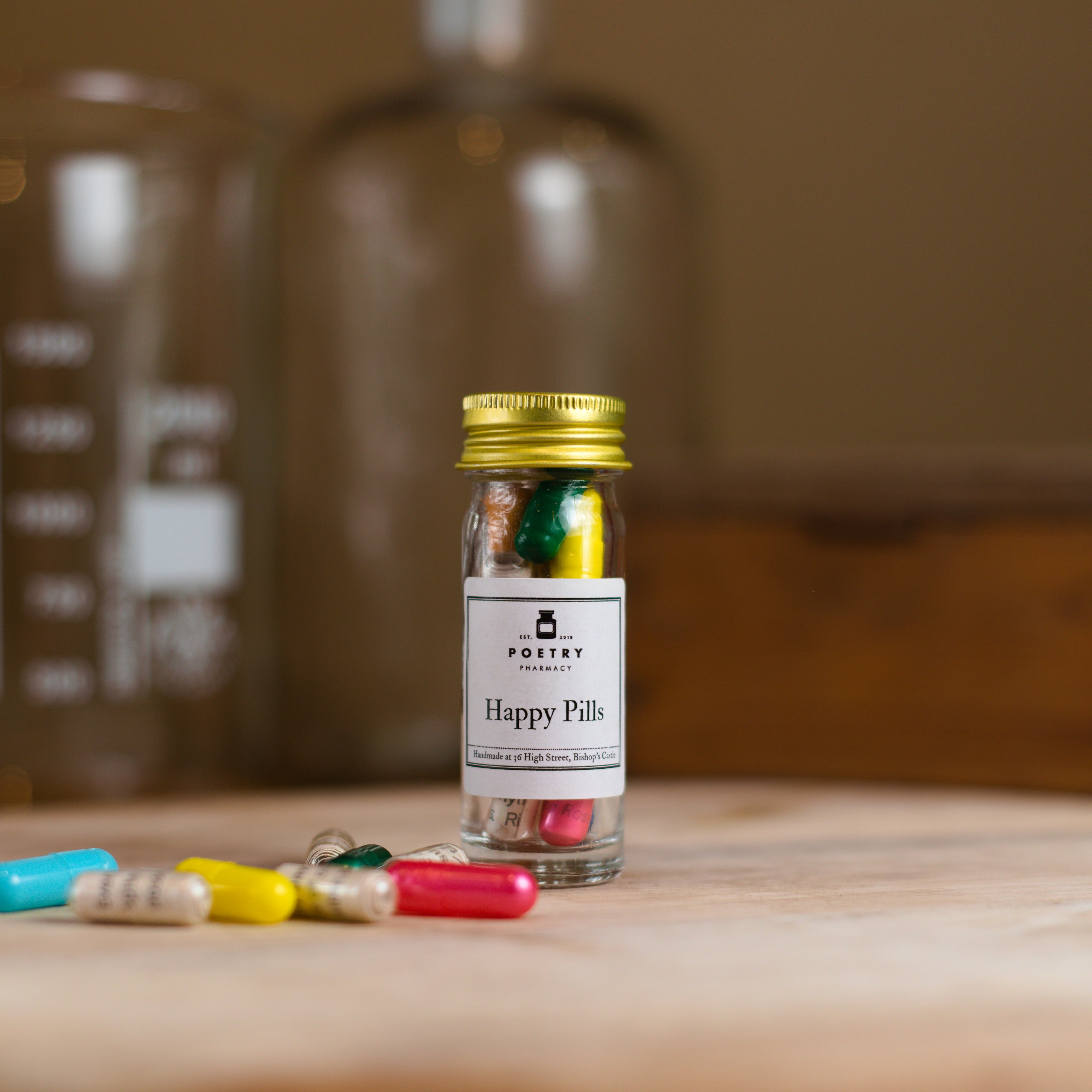 Happy Pills (small)-The Poetry Pharmacy