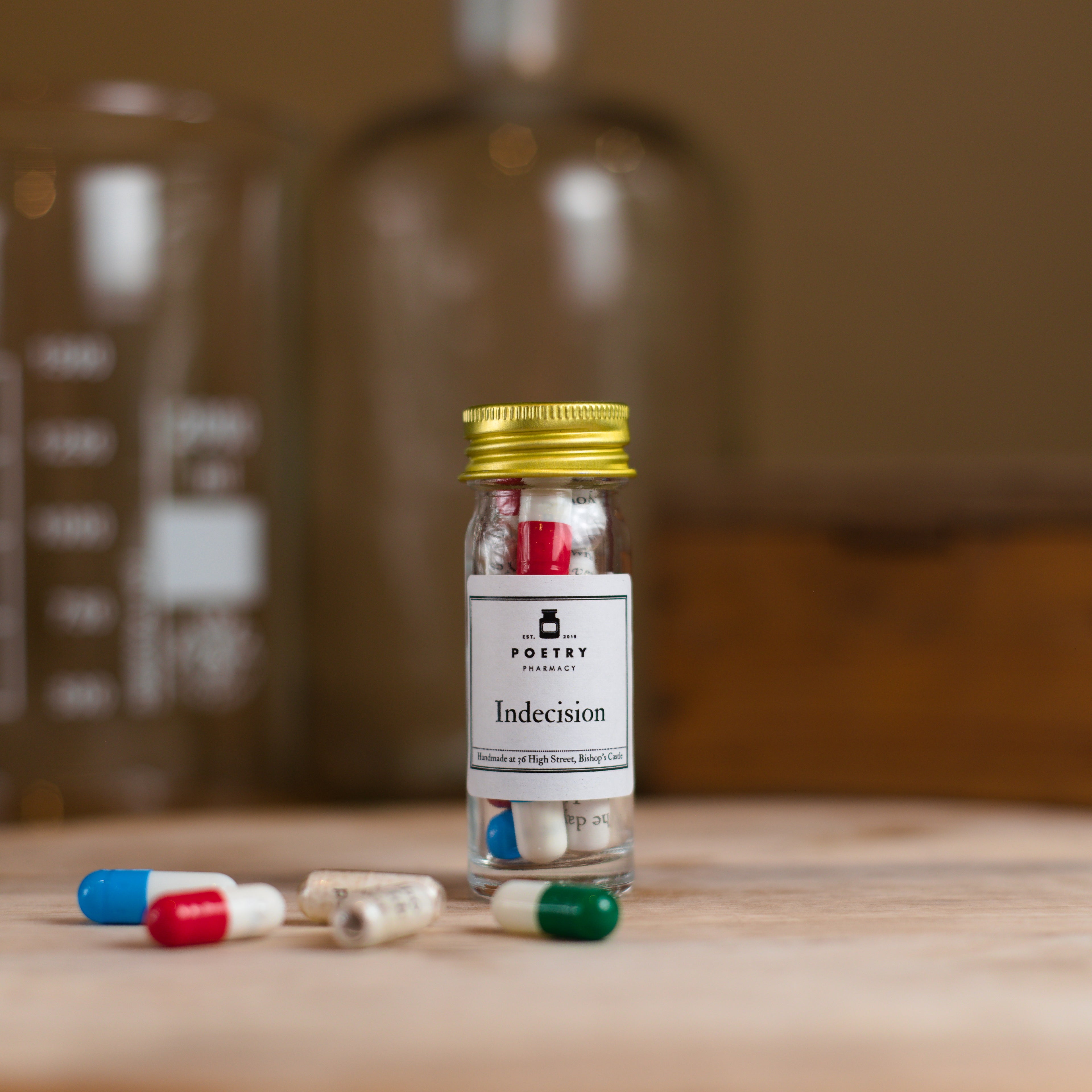Indecision Pills-The Poetry Pharmacy