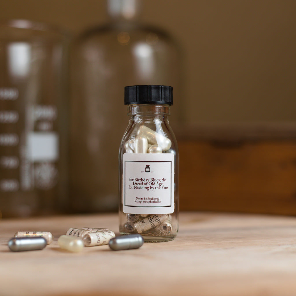 Older and Wiser Pills-The Poetry Pharmacy