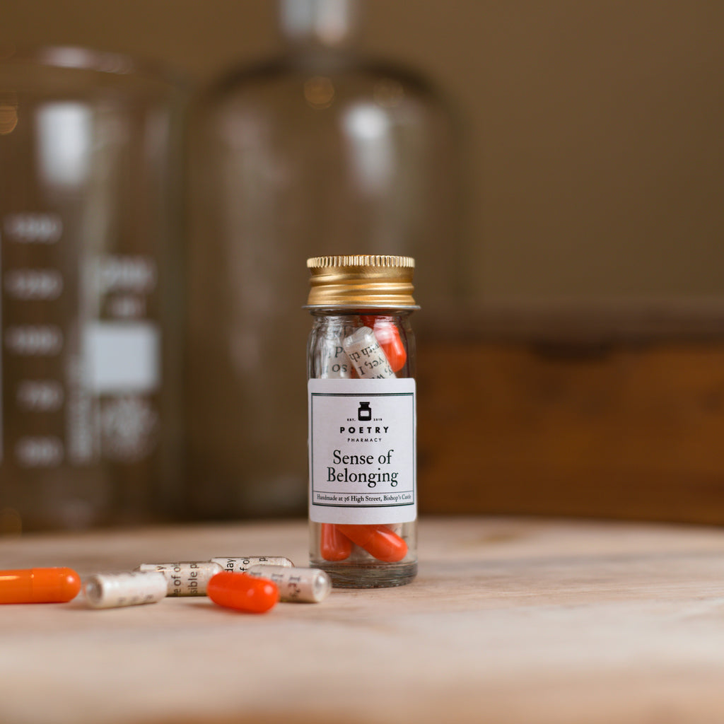 Sense of Belonging Pills-The Poetry Pharmacy