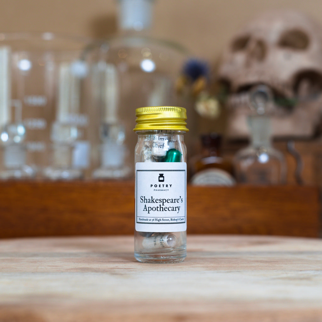 Shakespeare Apocothary (Small)-Poetry-The Poetry Pharmacy