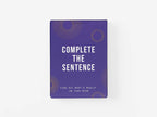 Complete The Sentence Cards