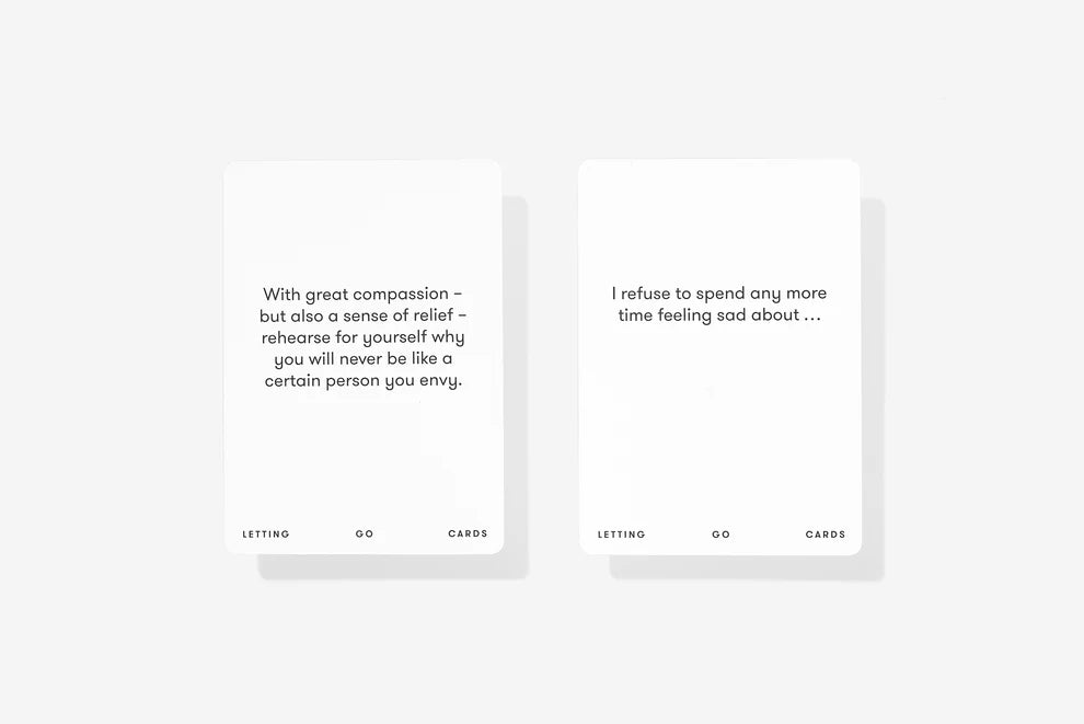 Letting Go Cards