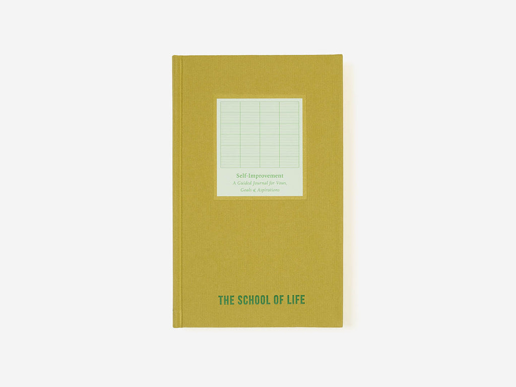 Self-Improvement: A Guided Journal for Vows, Goals & Aspirations-The Poetry Pharmacy