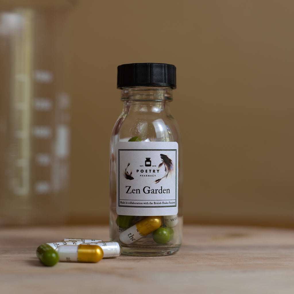 Zen Garden Pills-The Poetry Pharmacy